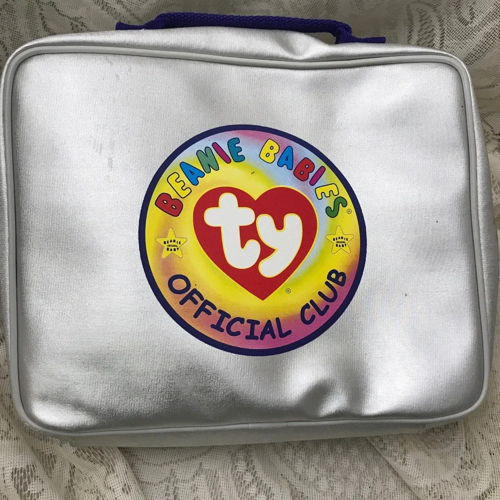 Ty Beanie Babies Official Club Platinum Edition Membership Case CLUBBY 11 opened